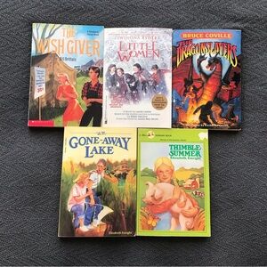 Vintage Elizabeth Enright Bruce Coville Little Women The Wish Giver Young Adult